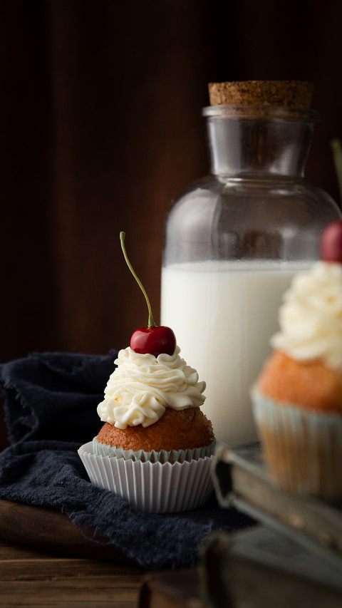 A vertical shot of milk in a jar screenshot