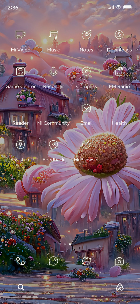 Romantic flower screenshot