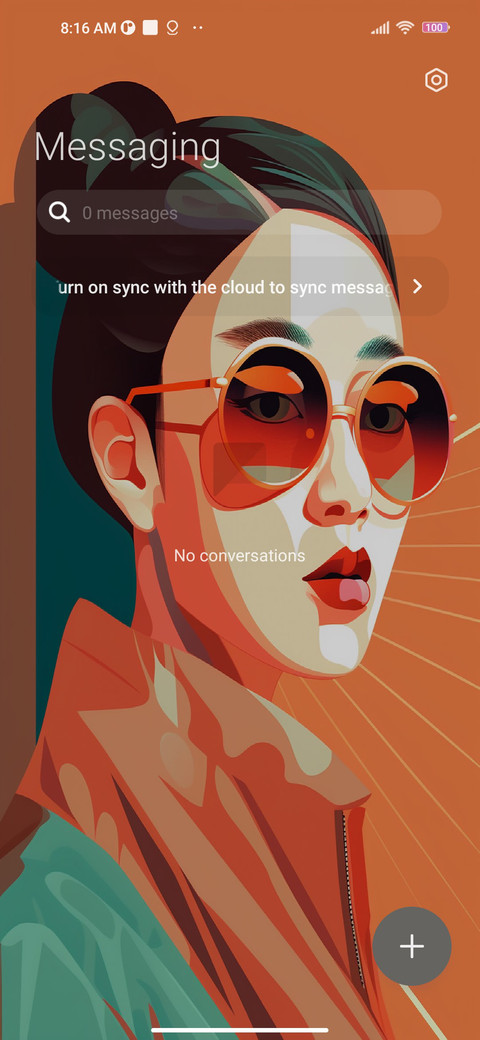 Glasses woman screenshot