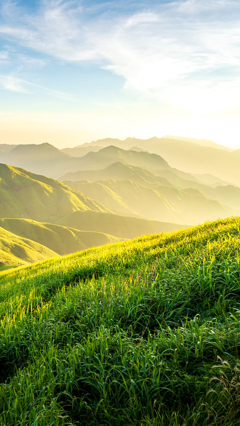 The natural scenery of wugong mountain screenshot