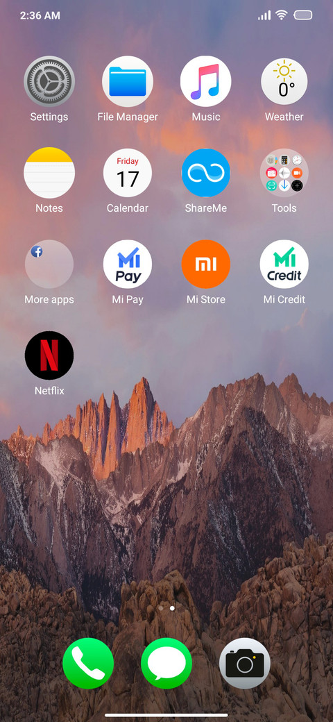 İos Round screenshot