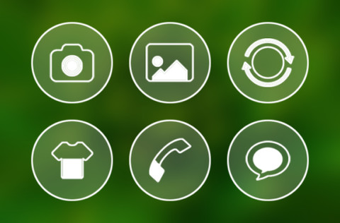 Simple green screenshot