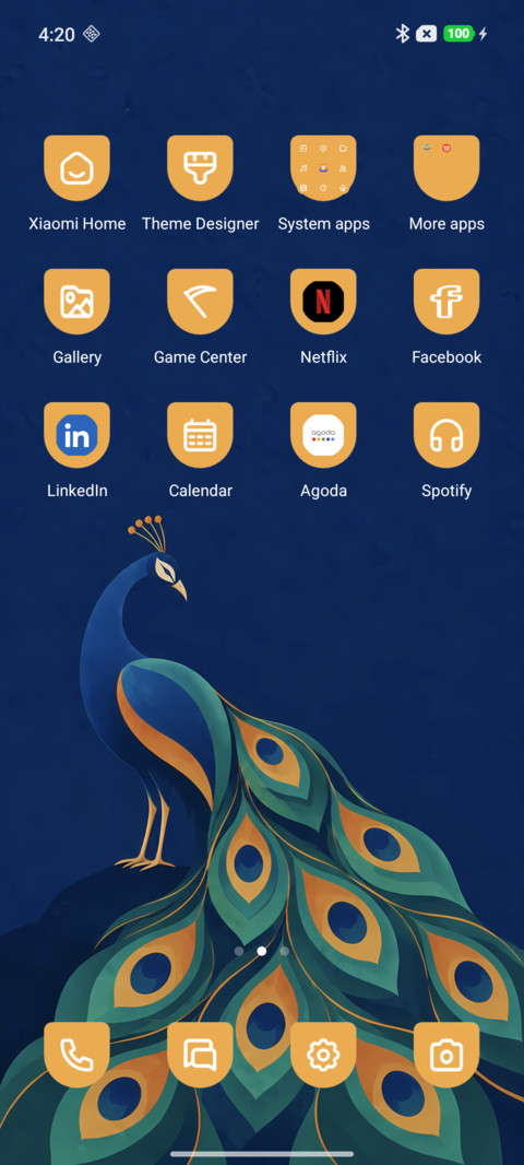 Peacock Grace screenshot
