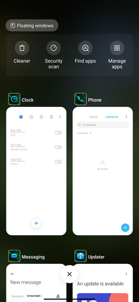 Natural Click screenshot