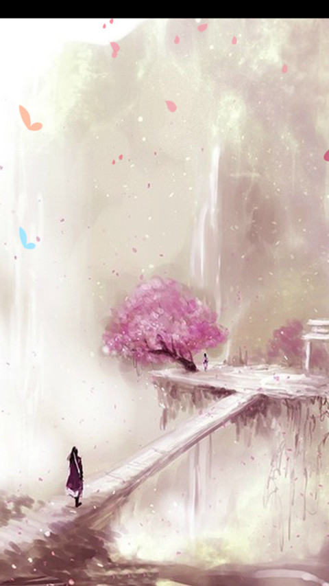 最初的约定（花瓣动态+全图标） screenshot