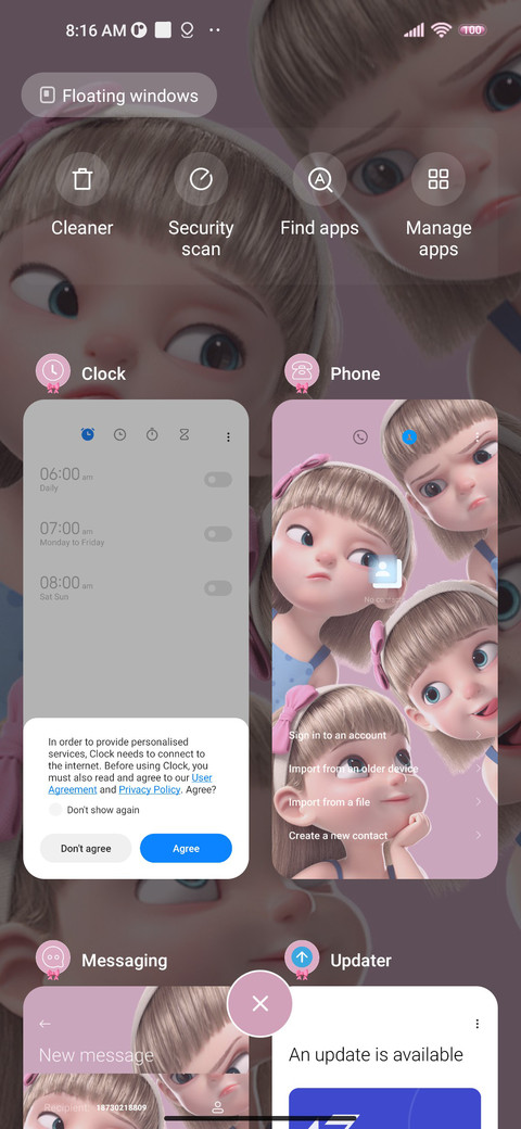 Group of girls screenshot