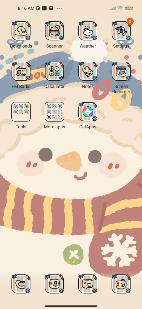 Christmas present screenshot