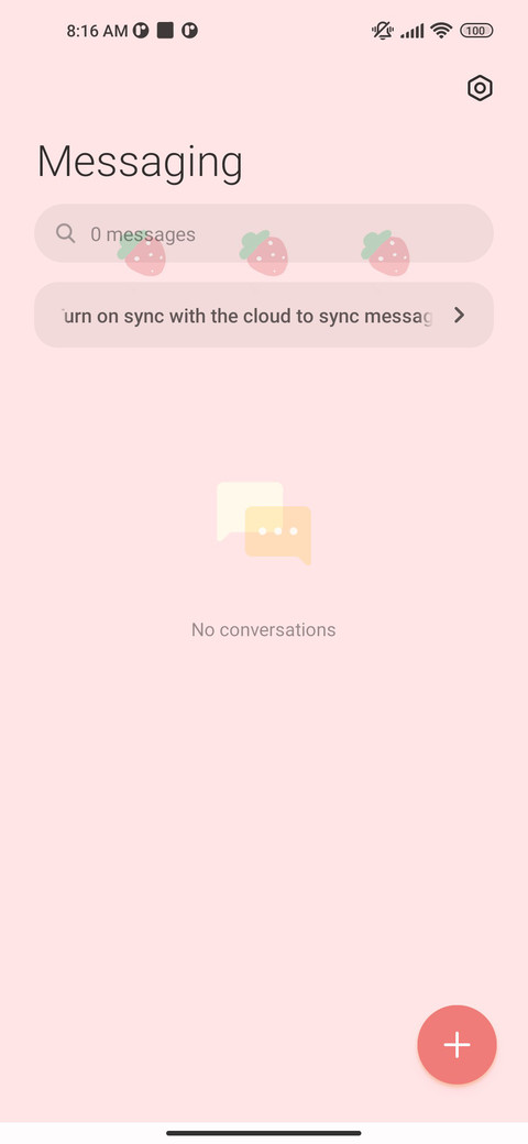 Pink strawberry screenshot