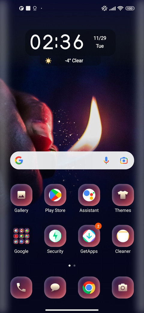 Fire screenshot