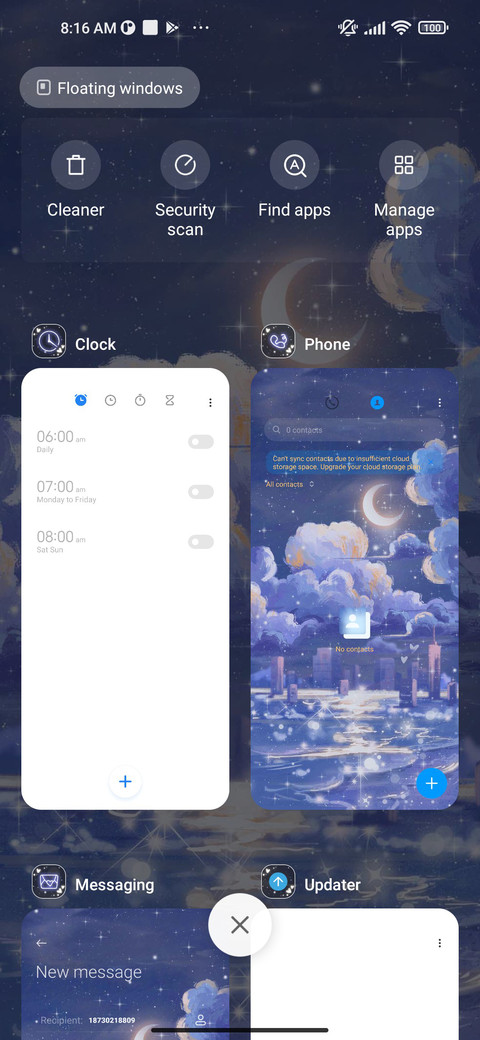 Clouds+sea screenshot