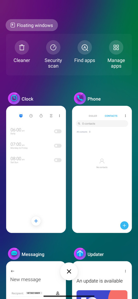 Gradient fine screenshot