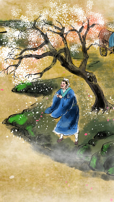 A model of star chasing in the tang dynasty screenshot