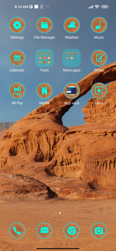 desert rocks screenshot