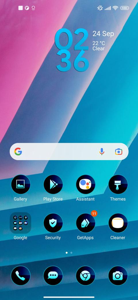 Pastel trance screenshot