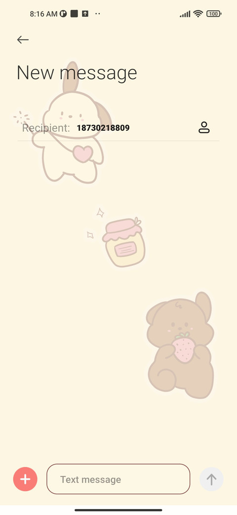 Minimalist puppy screenshot
