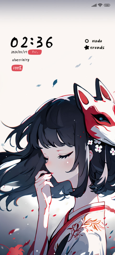 Fox faced girl screenshot