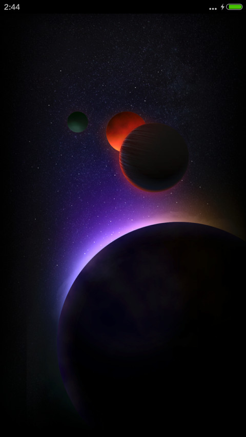 ，好评抽送红包，动态，自定义文字，星球之光 screenshot