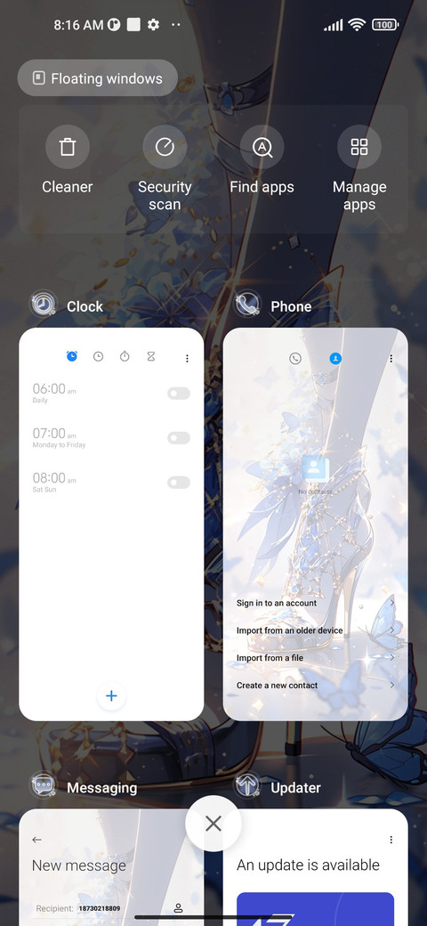 Gentle+firm screenshot