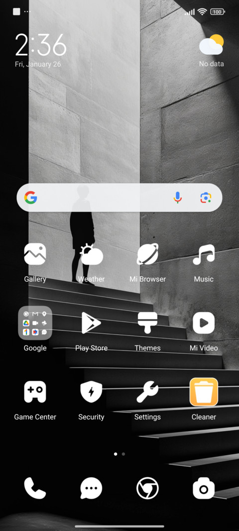Gray ladder screenshot