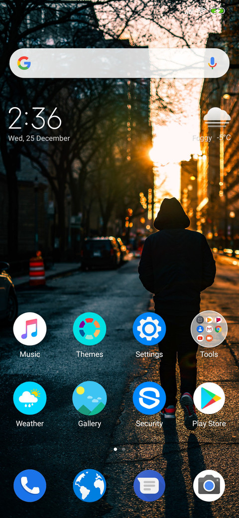 Xiomi Pie V10 screenshot