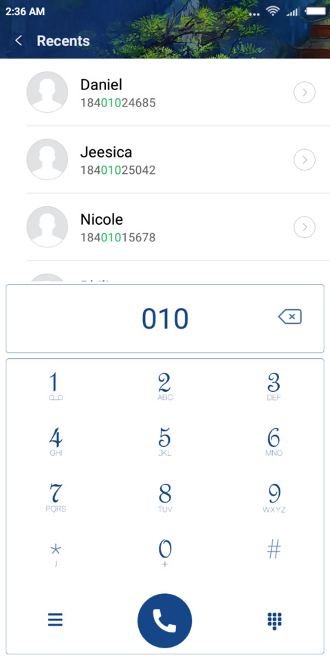 Auduer screenshot