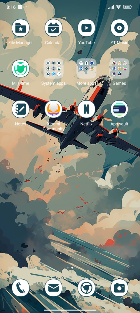 Vintage aircraft screenshot