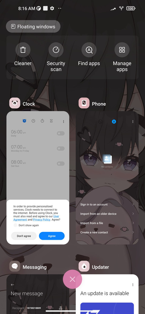 Overflow heartbeat screenshot