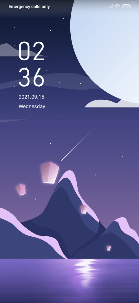 The full moon screenshot