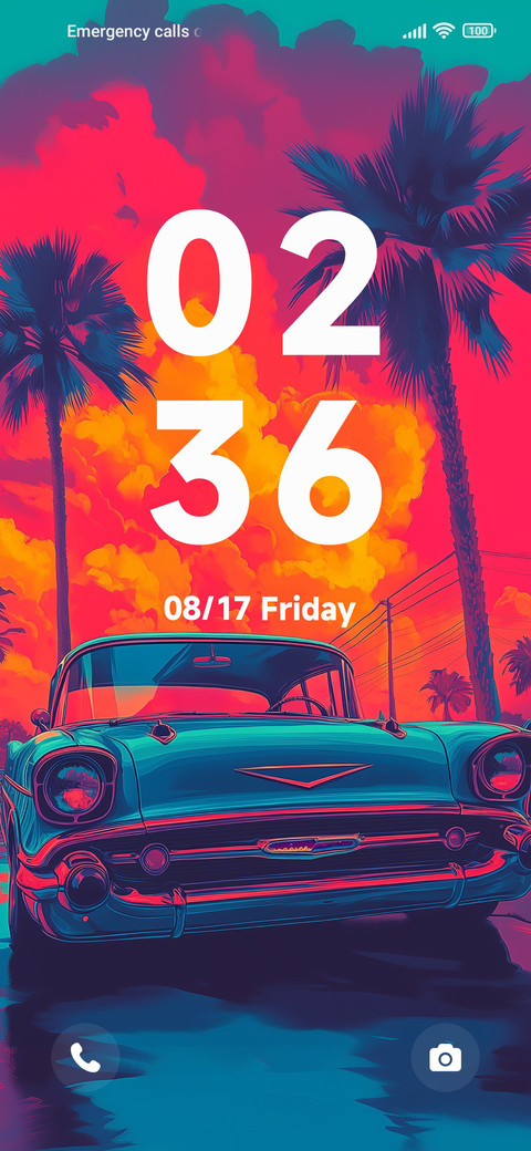 Classic car screenshot