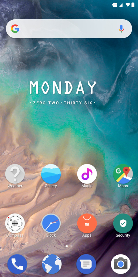 Android Pie V10 screenshot