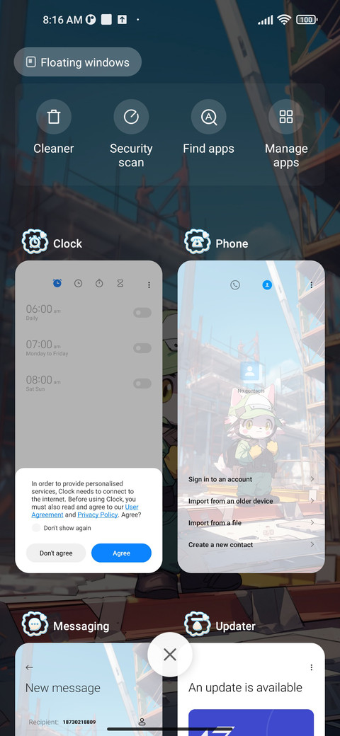 Brick moving cat screenshot
