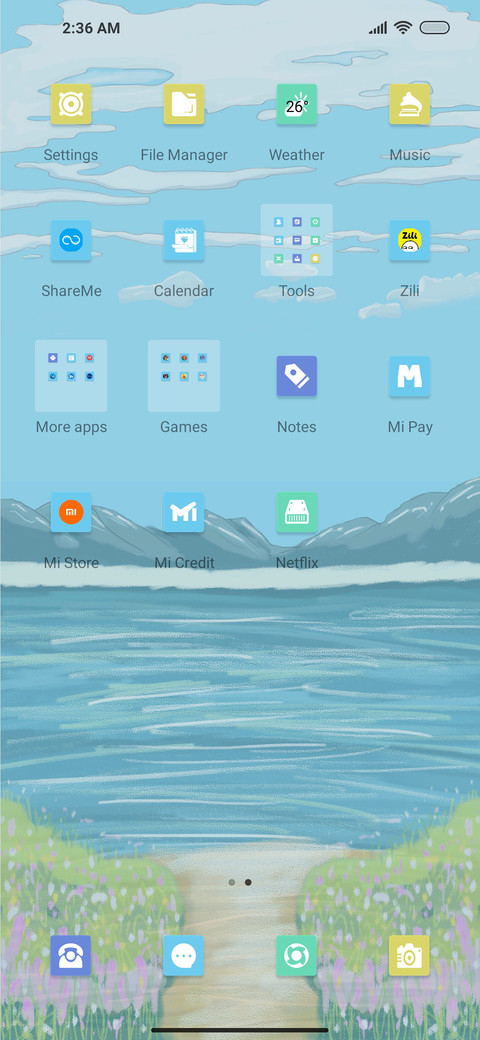 View by the sea screenshot
