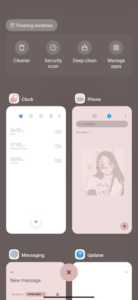 OS beautiful girl screenshot