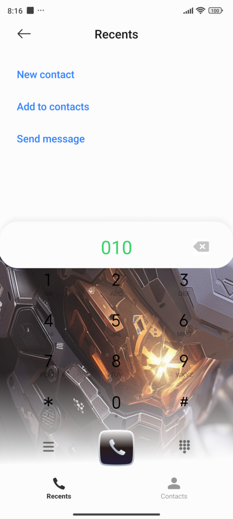 Fighter mech screenshot