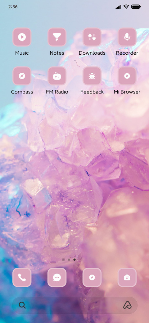 Crystal screenshot
