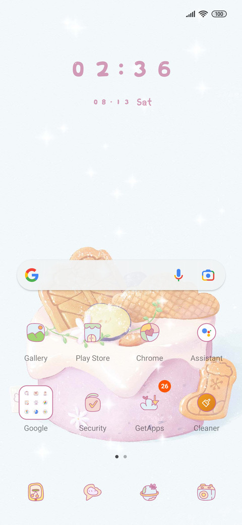 dessert cake screenshot