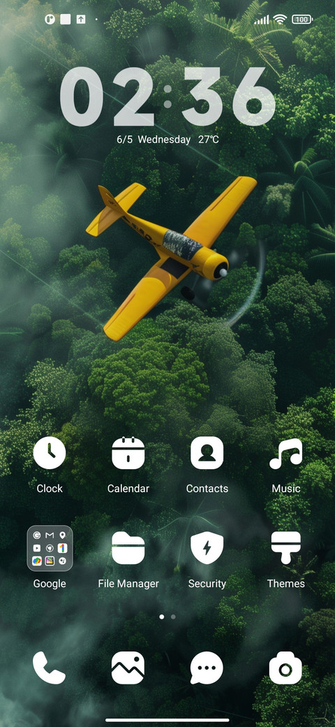 Forest flight screenshot
