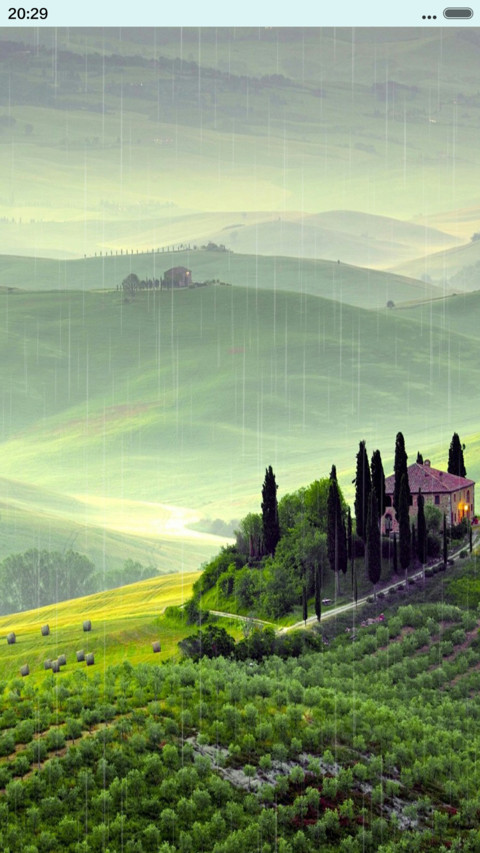 自然的风景【雨景特效】 screenshot