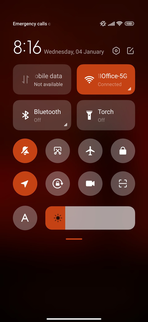 Photography screen screenshot