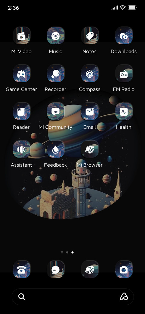 Galactic screenshot