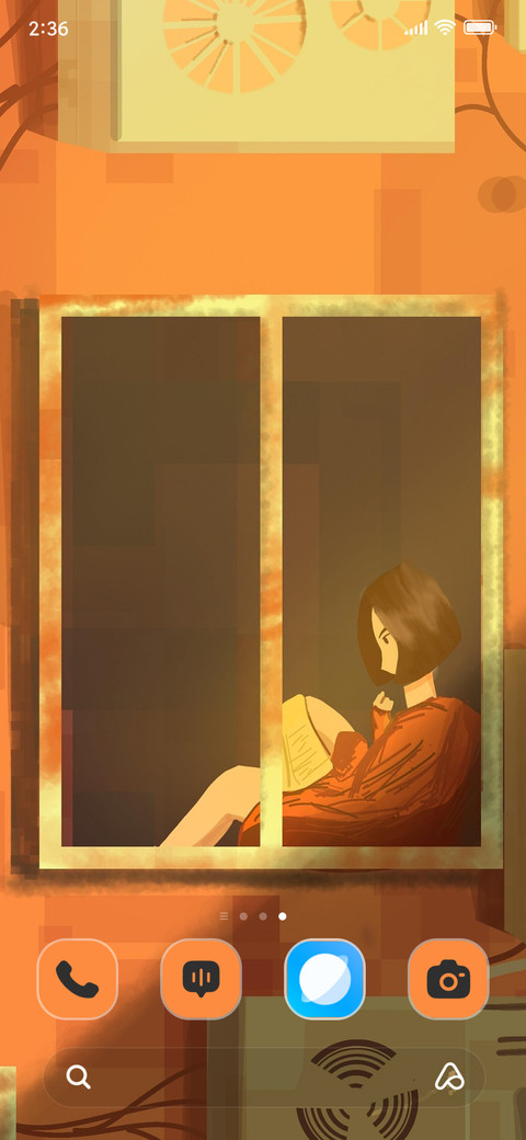 Reading Girl screenshot