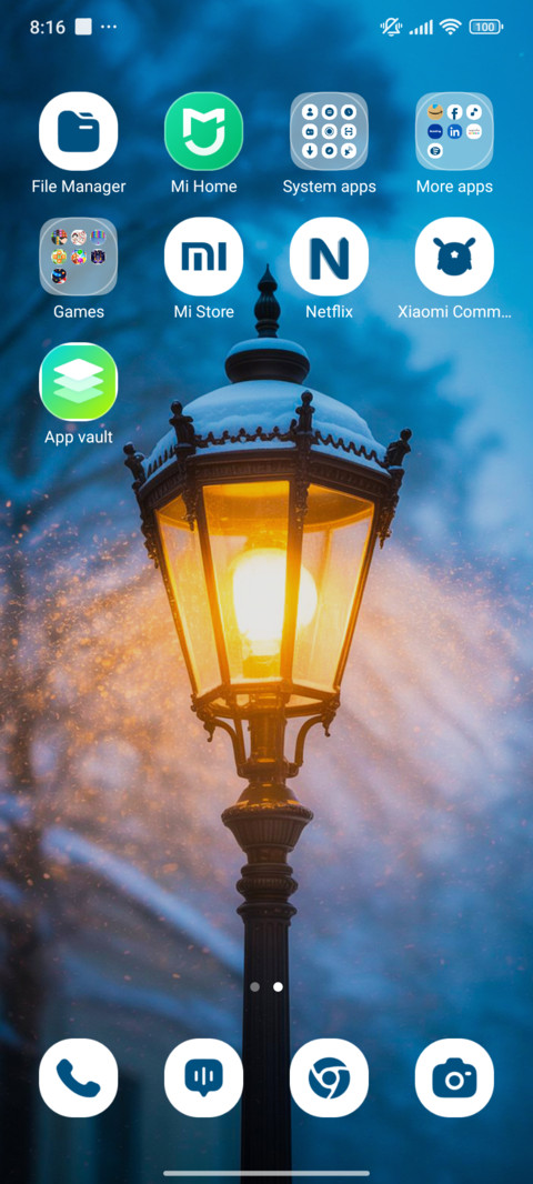 Streetlight Snow screenshot