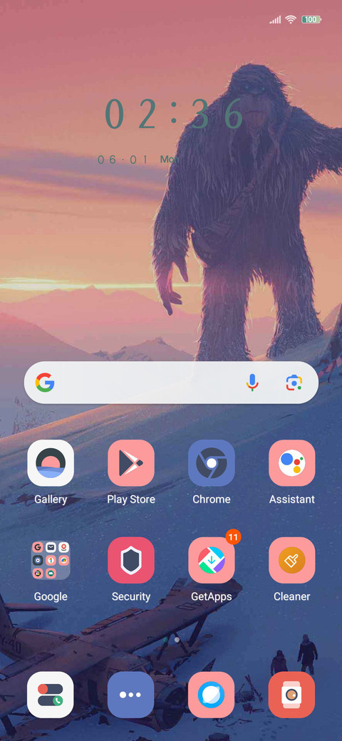 The monster screenshot