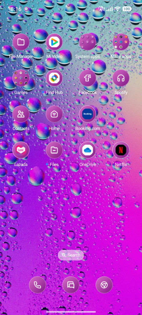 Water Drops screenshot
