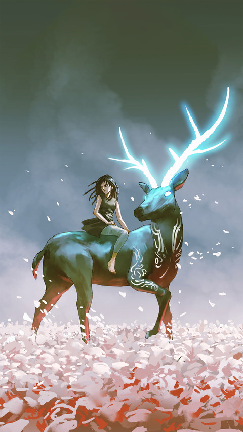 Illustration of a deer screenshot