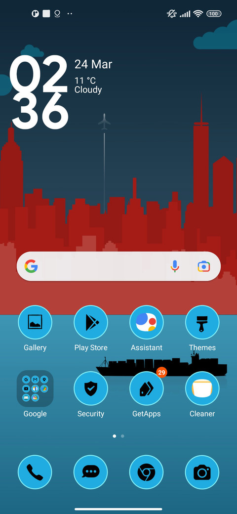 minimal city screenshot