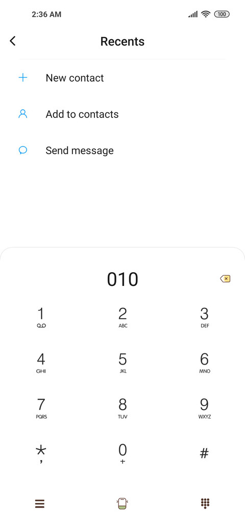 send you careful screenshot