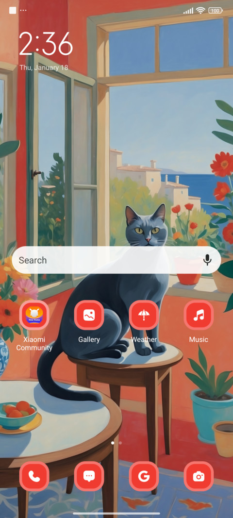 Minimal Kitty screenshot