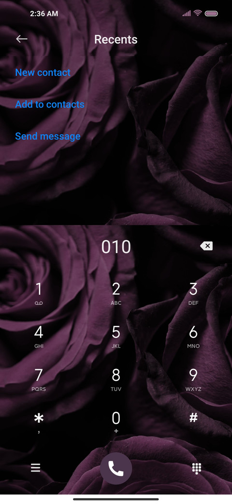 Vintage rose screenshot