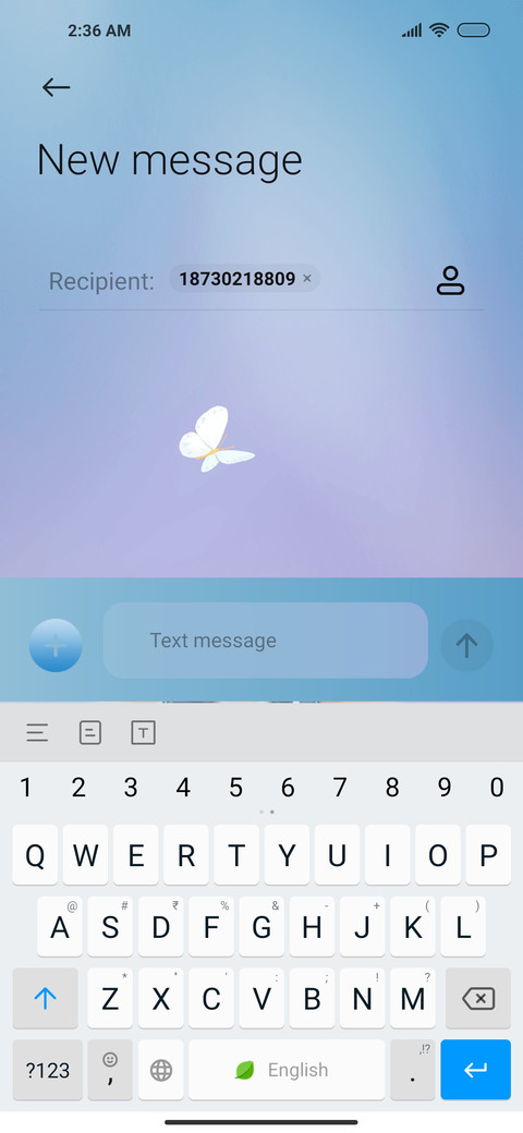 Gold gradient screenshot